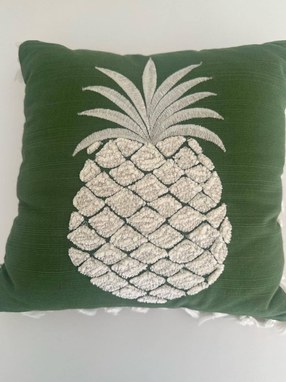 Green Pineapple Accent Pillow - Home Accents